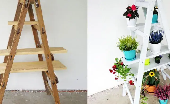 Jak zrobić kwietnik-drabinkę? Prosty poradnik DIY dla każdego
