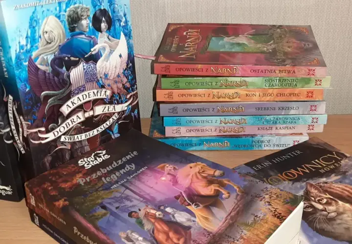 Książki fantasy dla młodzieży: "Akademia Dobra i Zła", "Opowieści z Narnii" i inne magiczne historie.