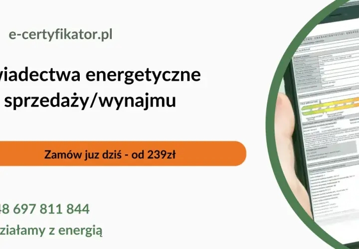 Świadectwo energetyczne: Kiedy musisz je mieć? Uniknij kar!