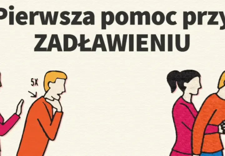 Pierwsza pomoc przy zadławieniu: jak ratować życie?