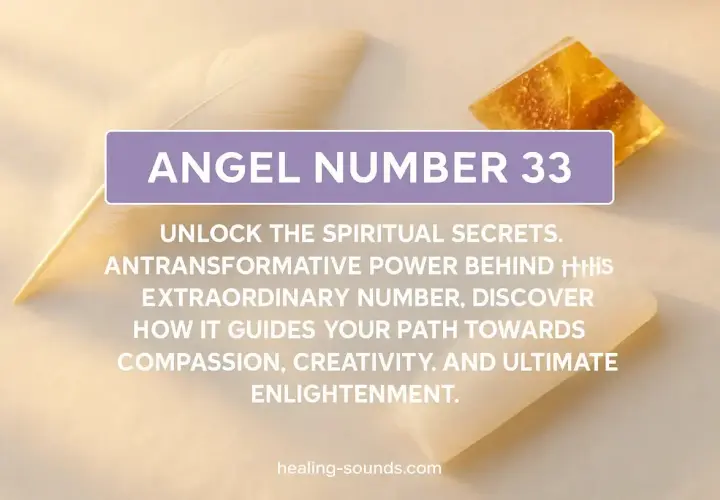 El número 33, con su profundo significado espiritual, revela secretos transformadores. Descubre cómo guía hacia la compasión y la iluminación.