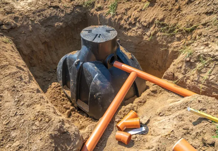 Instalacja szamba i rur drenarskich. Jak kłaść rurę drenarską, by zapewnić prawidłowe odprowadzanie wody.