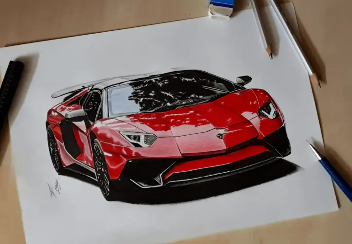 Jak narysować Lamborghini? Proste kroki do mistrzostwa