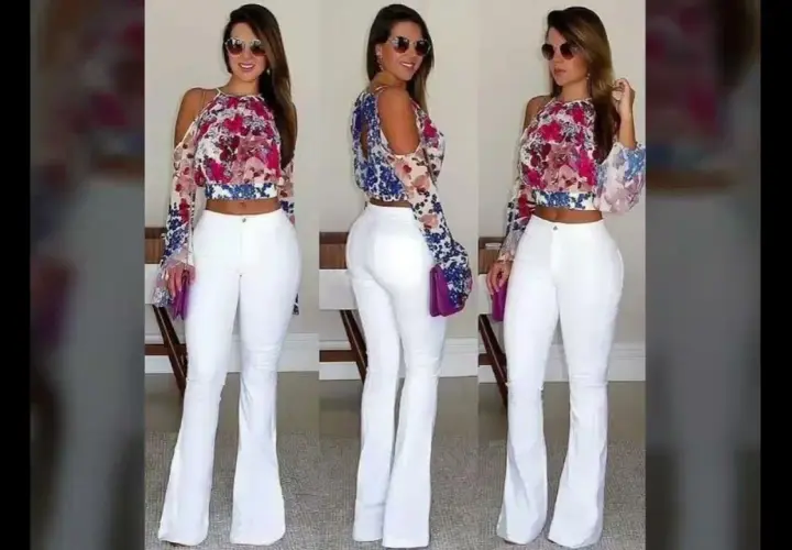 Domina el estilo: claves para lucir tus pantalones campana blancos con elegancia.
