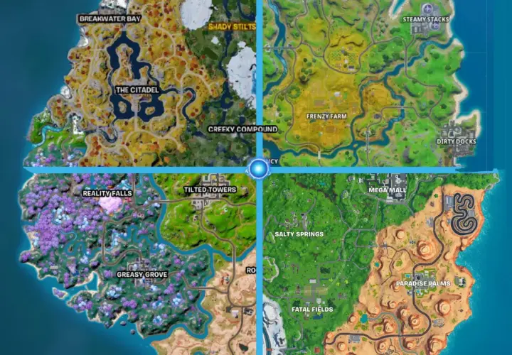 Nowa mapa Fortnite w sezonie 4: co takiego się zmieniło na mapie?