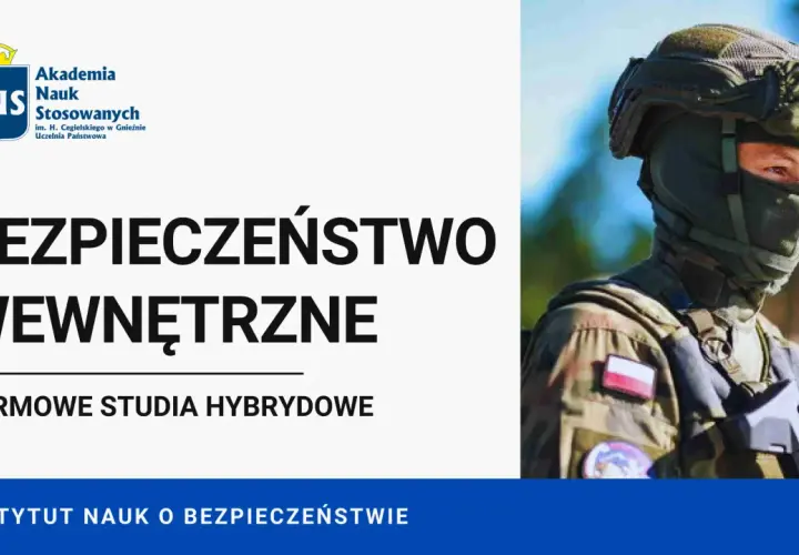 Bezpieczeństwo wewnętrzne studia: Akademia Nauk Stosowanych oferuje darmowe studia hybrydowe. Na zdjęciu żołnierz w pełnym rynsztunku.