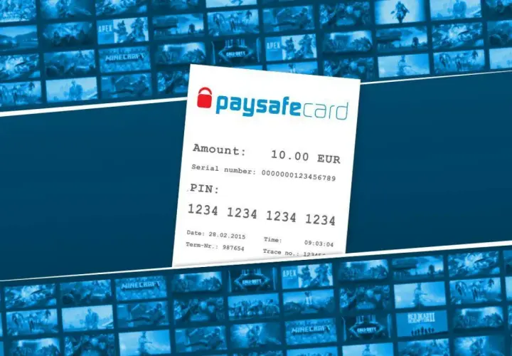 Paysafecard na Steam? Ten kupon o wartości 10 EUR z PIN-em może pomóc w zakupach gier.