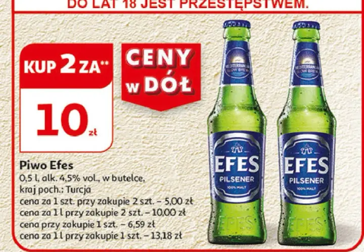 Gdzie kupić piwo Efes w Polsce? Sprawdź najlepsze miejsca i ceny