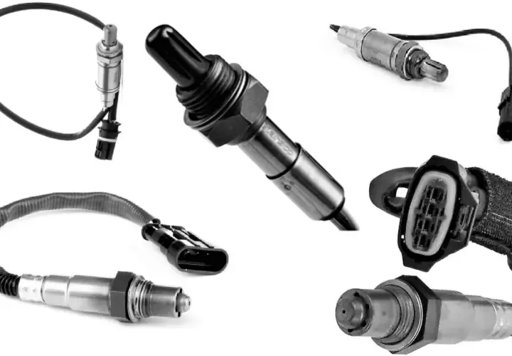 Diverse sonde lambda, componenti essenziali per capire cosa serve per ottimizzare la combustione e ridurre le emissioni.