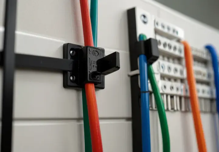 Uchwyt do opasek zaciskowych: Ułatwienie pracy elektryka