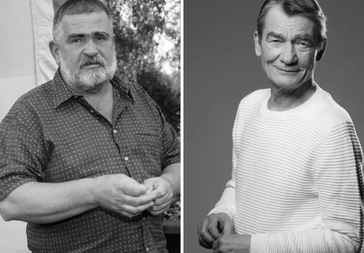 Dwóch kilerów, Cezary Pazura i Jerzy Stuhr, w kultowej obsadzie filmu.