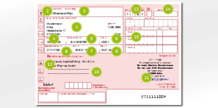 Wie sieht ein Privatrezept aus? Wichtige Merkmale und Unterschiede erläutert