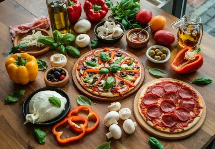 Pizza wegetariańska: Dodatki, Sery i Sosy - Inspiracje i Pomysły