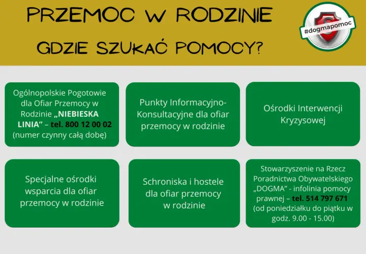 Przemoc w rodzinie to problem, który dotyka wielu osób. Jeśli doświadczasz przemocy, pamiętaj, że nie jesteś sama. Istnieją miejsca, gdzie możesz szukać pomocy.