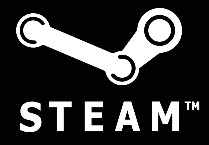 Logo Steam. Szukasz darmowa gra na Steam? Tutaj znajdziesz najlepsze oferty i promocje na gry.