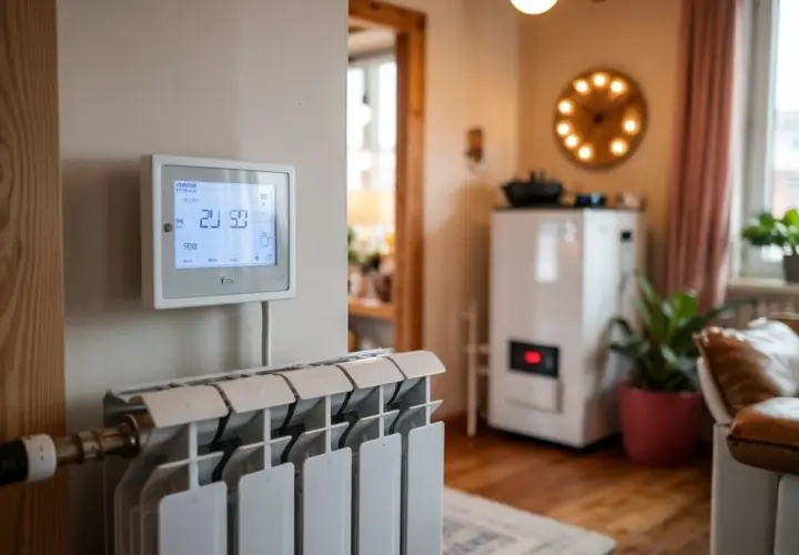 Piec na pellet: jaka temperatura na grzejniki zapewni oszczędności?
