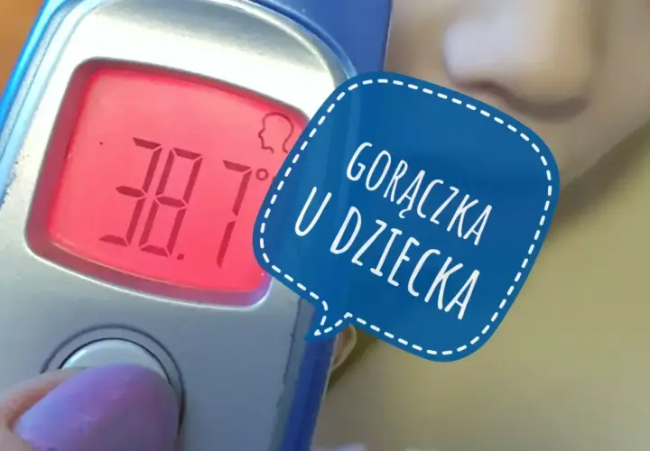 Termometr pokazuje 38.7°C. Od ilu jest stan podgorączkowy u dziecka?