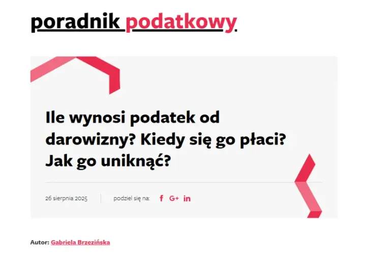 Podatek od darowizny mieszkania: ile zapłacisz w 2025?