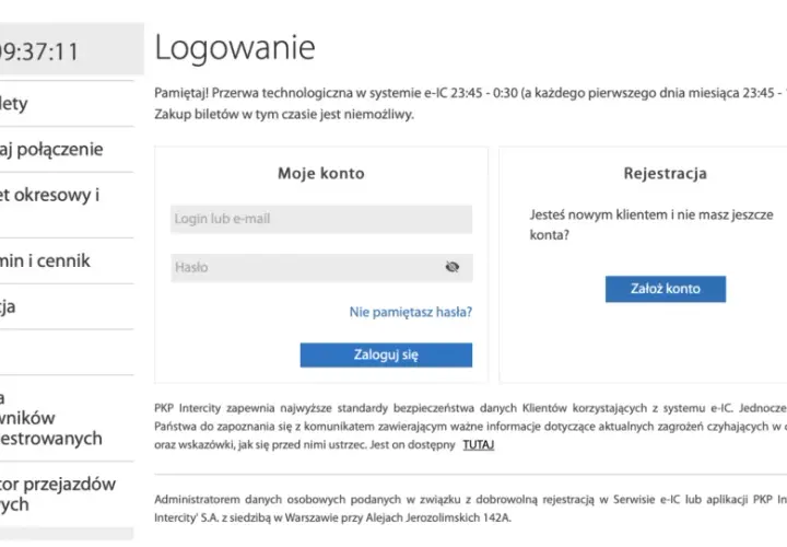 Zwrot biletu Intercity: Jak odzyskać pieniądze krok po kroku?