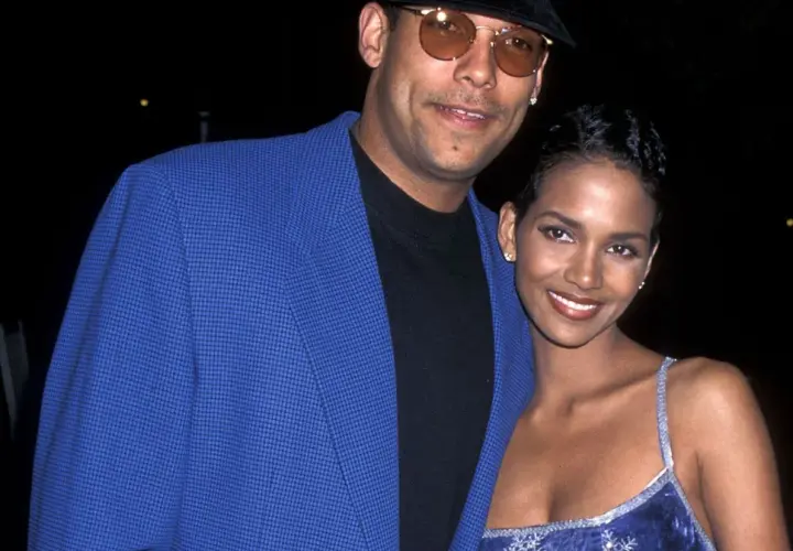 Halle Berry z mężem, Ericem Benét, na gali.