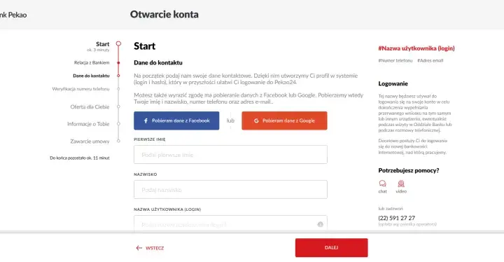 Pekao online: Załóż Konto Przekorzystne szybko i bez wychodzenia z domu.