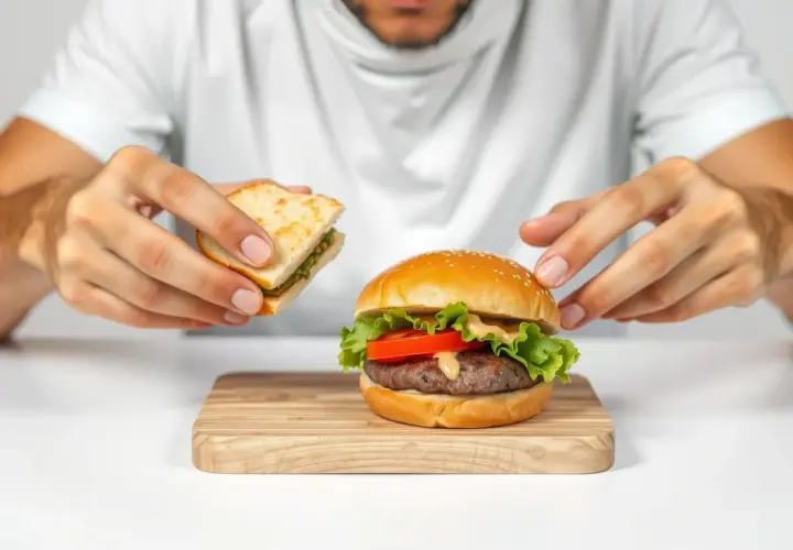 Jak jeść burgera? Sztuczki, które uratują Ci ubranie