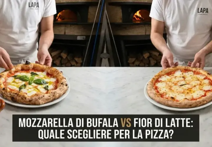Porównanie pizzy z mozzarellą di bufala i fior di latte. Dowiedz się, co to fior di latte i jaka jest różnica między nimi.