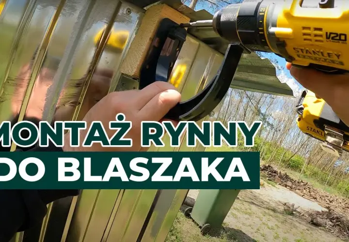 Jak zamontować rynny do garażu blaszanego, aby uniknąć przecieków