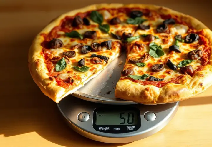 Ile waży duża pizza w Pizza Hut? Zaskakujące fakty o wadze!