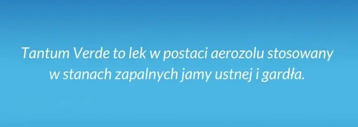 Lek Tantum Verde na co? Poznaj skuteczne zastosowania i działanie
