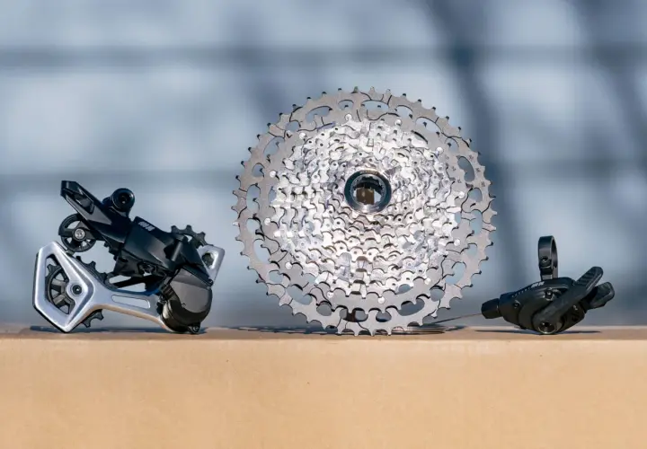 Microshift Advent X derailleur, cassette, and shifter set, ready for your next adventure.