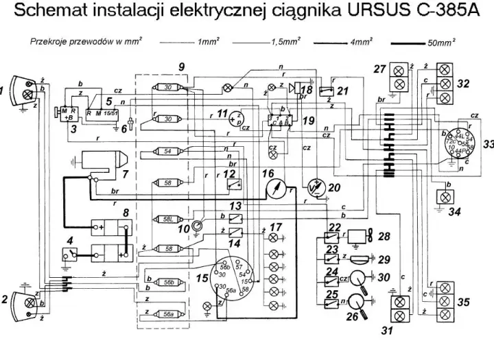 Jak podłączyć alternator w Ursusie C 385 - uniknij kosztownych błędów
