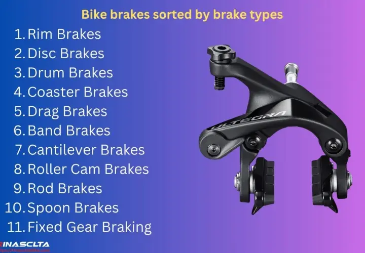 Learn how to brake on a bike with this guide to 11 types of bike brakes, including rim, disc, and coaster brakes.