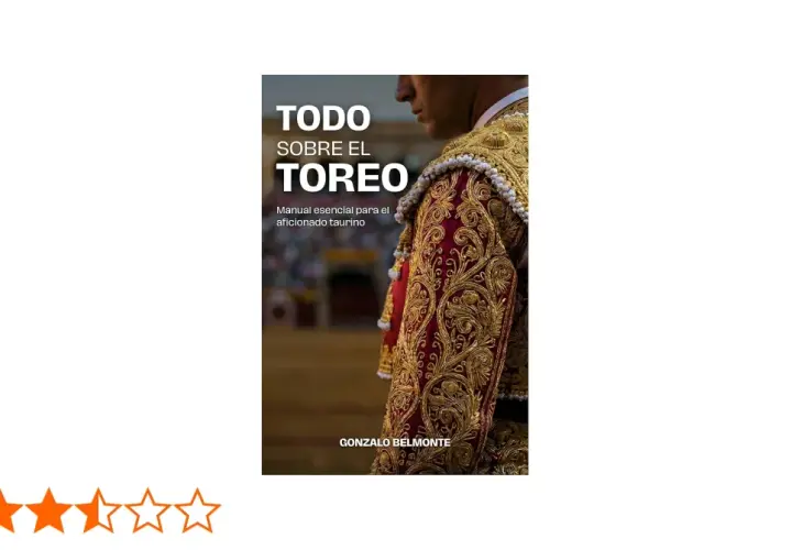 Libro "Todo sobre el toreo" de Gonzalo Belmonte, un manual esencial para el aficionado taurino. Explora el vocabulario taurino.