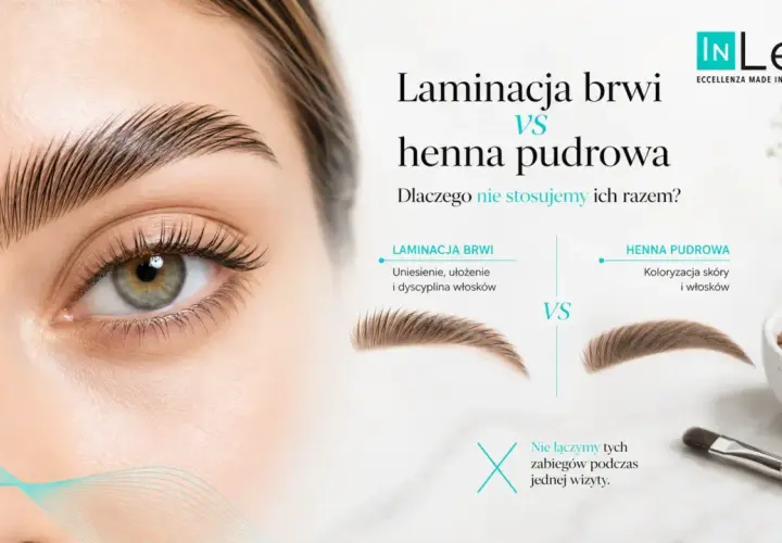 Laminacja brwi z farbką: porównanie efektów. Uniesienie i dyscyplina włosków vs koloryzacja skóry i włosków.