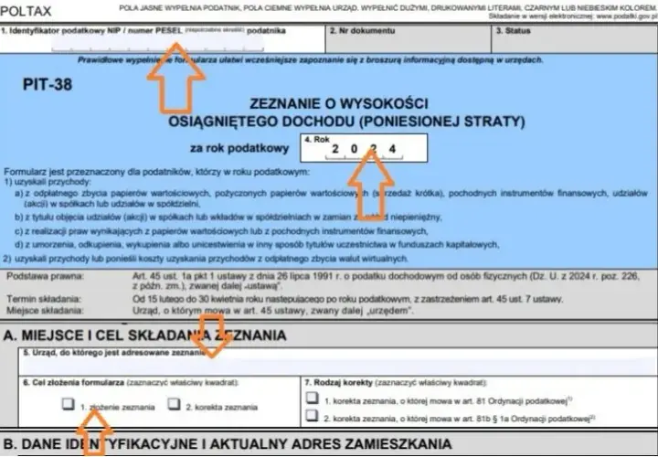 Podatek od kryptowalut 2025: jak rozliczyć zyski na PIT-38?