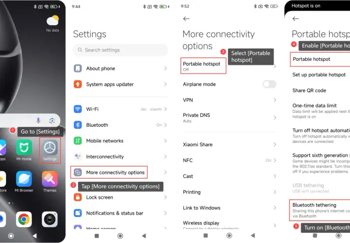 Jak udostępnić internet z telefonu? Hotspot Wi-Fi, USB, Bluetooth