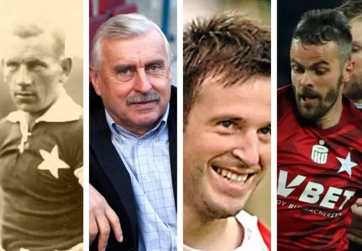 Czterech legendarnych piłkarzy, w tym najlepsi strzelcy w historii piłki nożnej, od lat 20. XX wieku do współczesności.