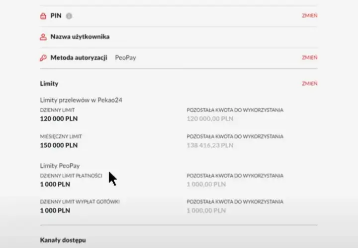 Pekao: Jak zmienić limit? PeoPay i Pekao24 pełny poradnik