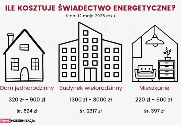 Ile kosztuje świadectwo energetyczne mieszkania? Sprawdź ceny