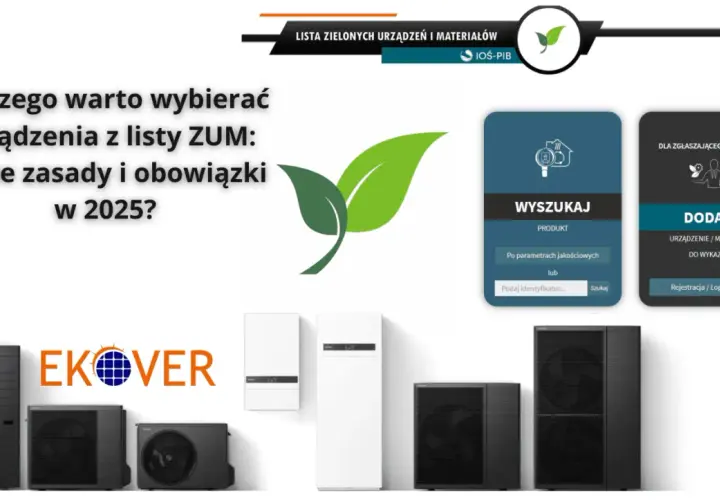 Czyste powietrze lista ZUM – uniknij błędów przy wyborze produktów
