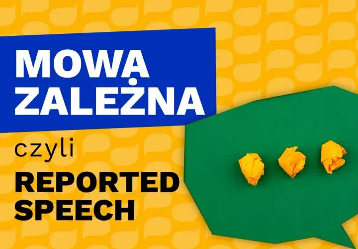 Mowa zależna, czyli reported speech po angielsku. Trzy pomięte kartki symbolizują słowa do przekazania.