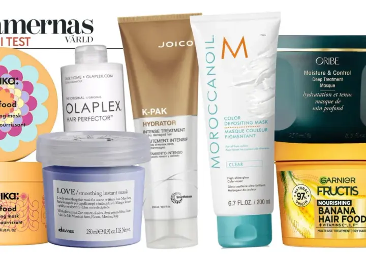 Här är en samling hårinpackningar för att sova med, inklusive märken som Amika, Olaplex, Joico, Moroccanoil, Oribe, Davines och Garnier Fructis.
