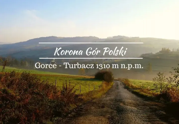 Poranna mgła otula Gorce - Turbacz 1310 m n.p.m., tworząc malowniczy krajobraz.