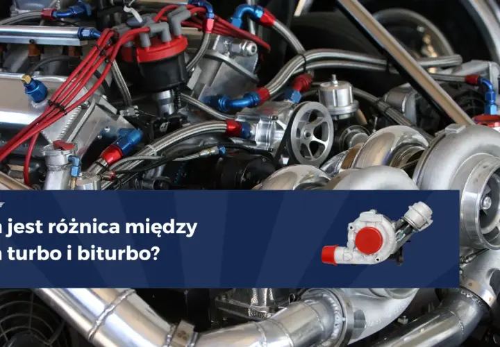 Silnik z dwoma turbosprężarkami, czyli twin turbo. Zobacz, jaka jest różnica między twin turbo a bi turbo.