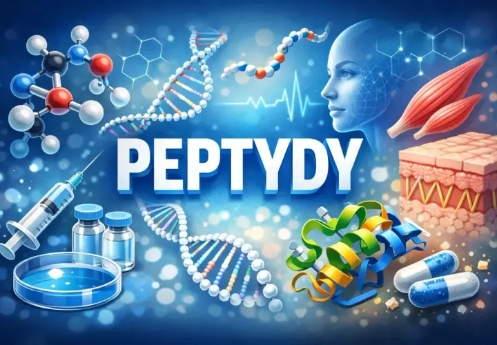 Peptydy: cząsteczki życia, od DNA po mięśnie i skórę. Zrozum, co to są peptydy i ich rola w organizmie.