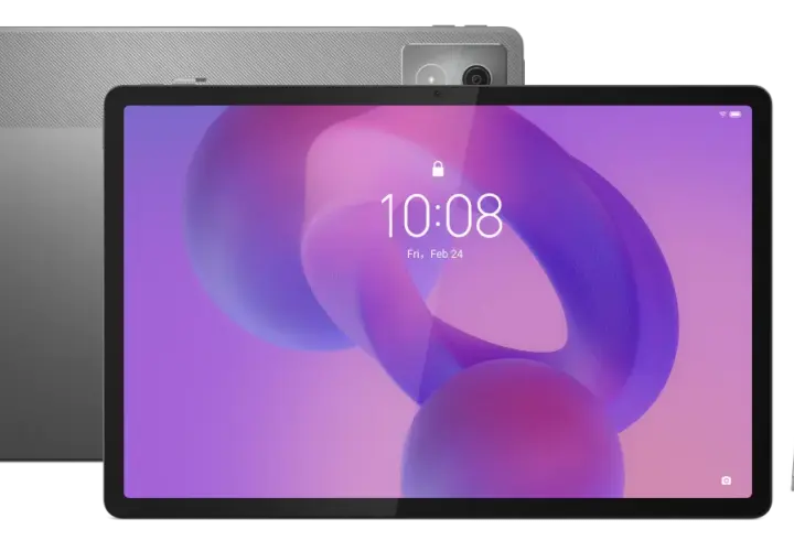 Szary tablet z rysikiem, idealny do gier. Czy na tablecie można grać w gry? Tak, ten model świetnie się do tego nadaje!