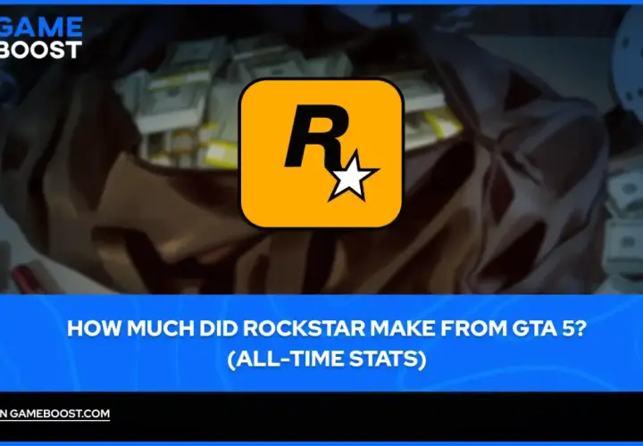 Rockstar Games logo nad stosem pieniędzy. Ile zarobiło GTA 5?