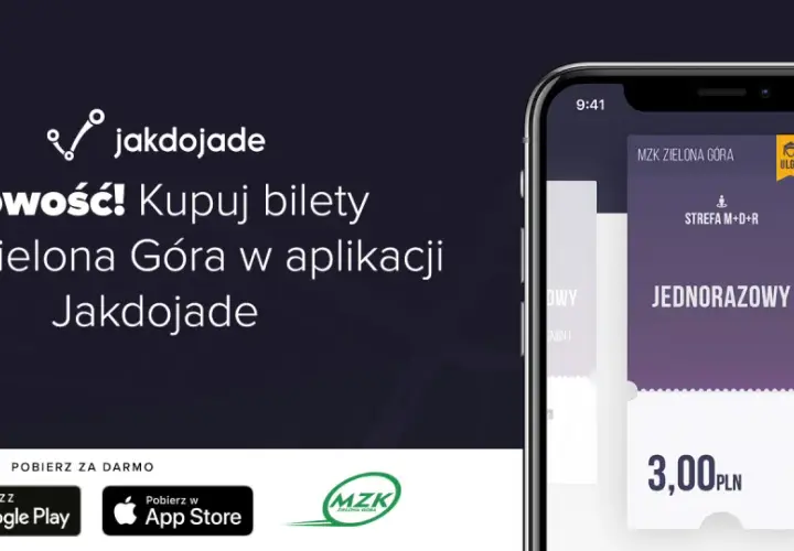 Jak dojade Zielona Góra - sprawdź łatwe trasy i bilety komunikacji