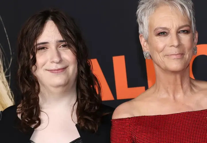 Jamie Lee Curtis i jej córka Annie Guest na premierze.